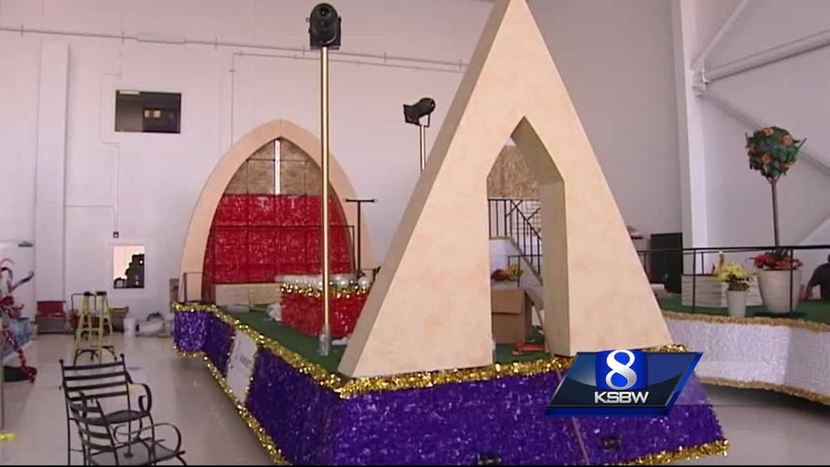 Carmel floats ready for centennial parade