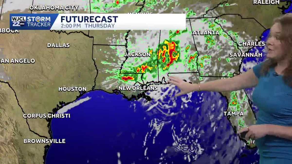 Some areas could get over an inch of rain Friday
