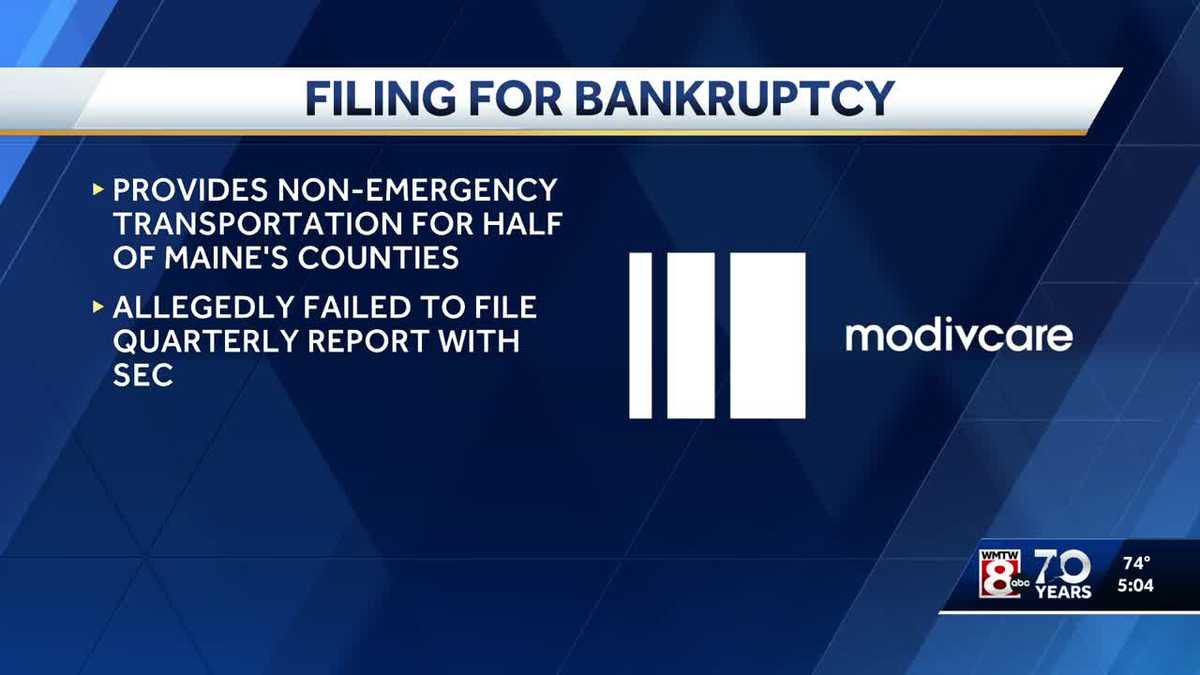 Transportation company serving Mainers files for Chapter 11 bankruptcy