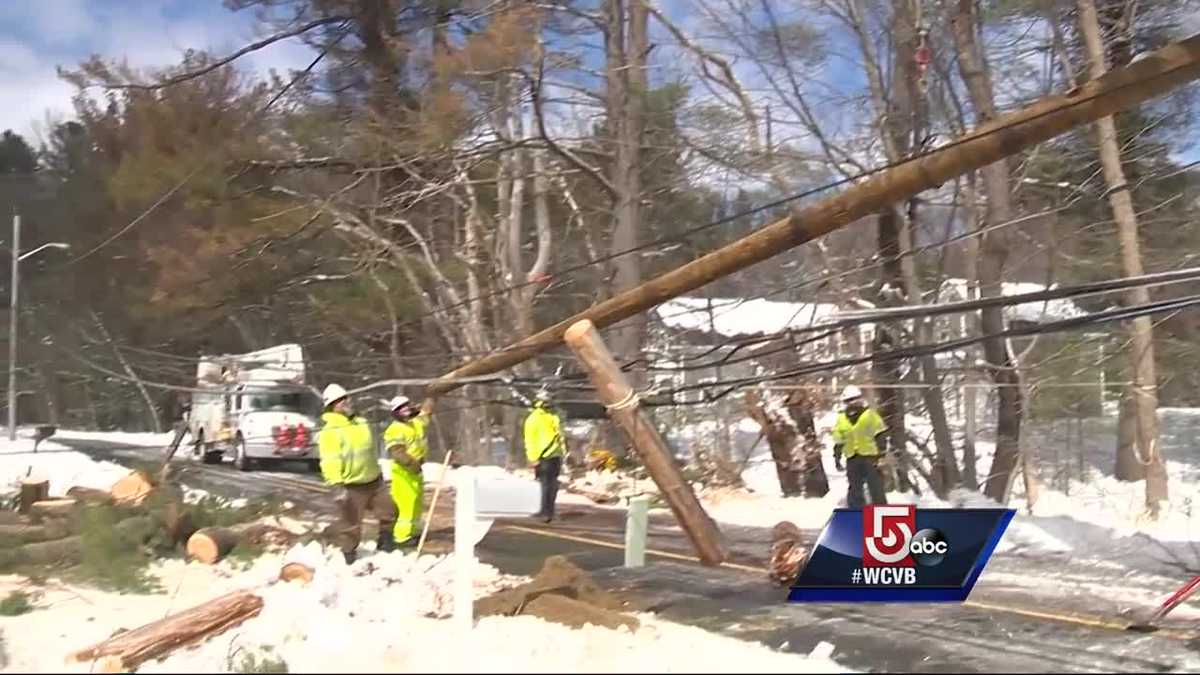 Cleanup continues after storm