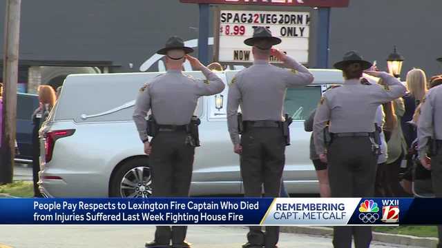 'I just had to be here': Community members gather across the Triad to honor fallen Lexington firefighter - Vimarsana News