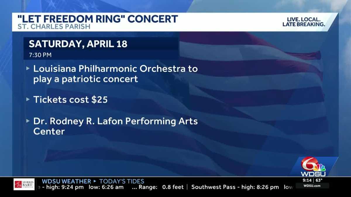 America 250 concert to feature Louisiana Philharmonic Orchestra