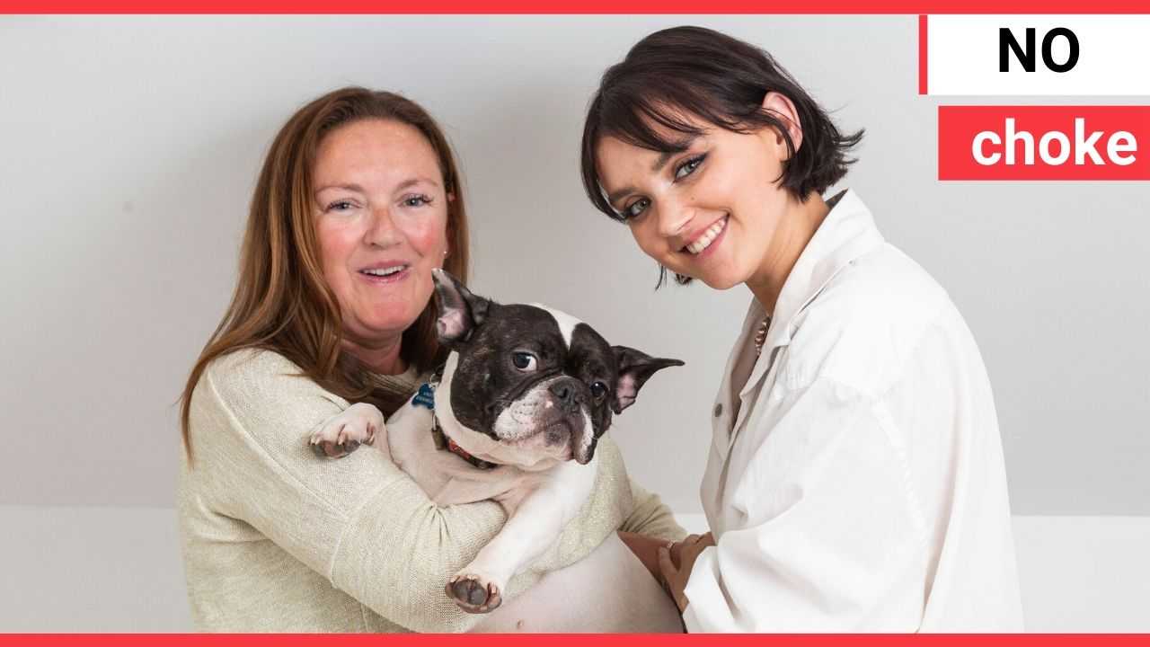 french bulldog choking