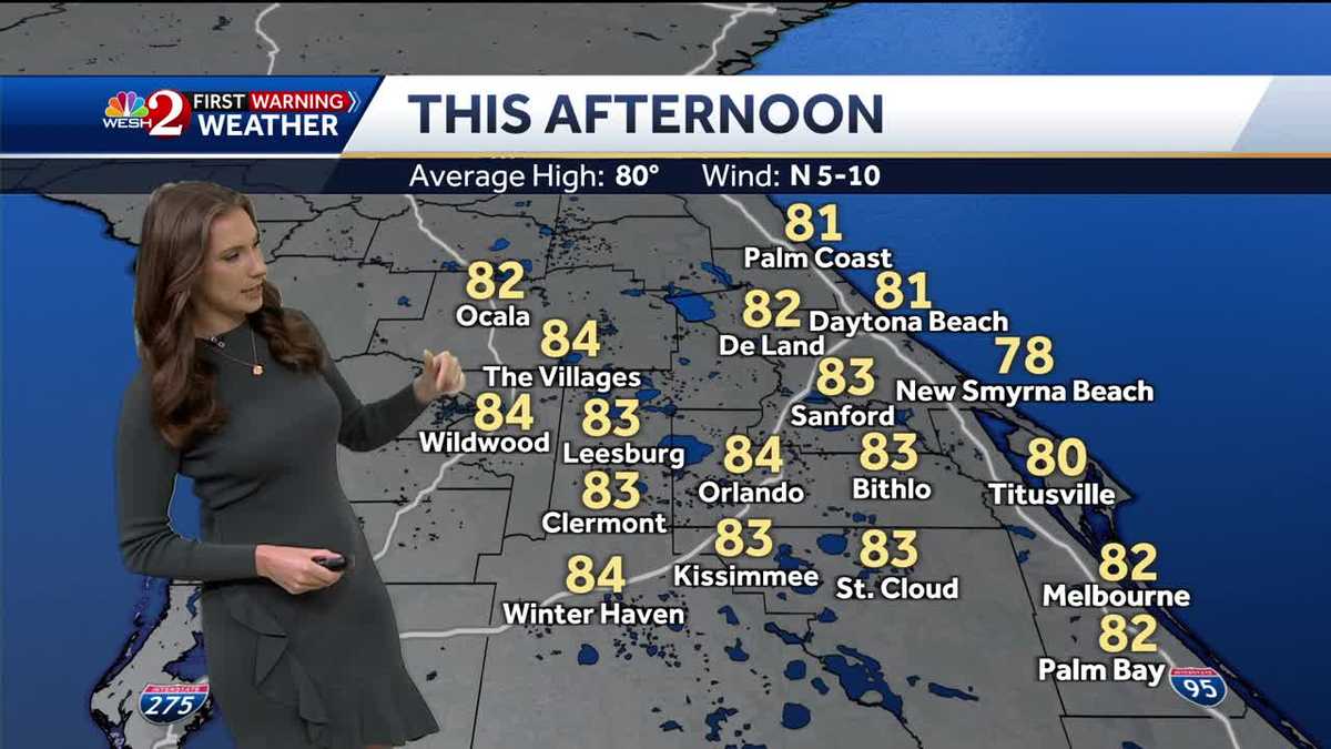 Orlando forecast: Warmer weather returns