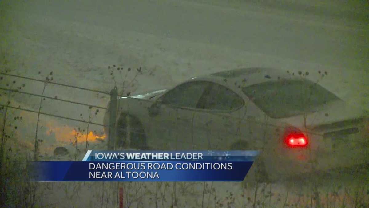 Dangerous conditions all across Iowa