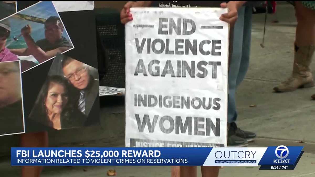 FBI reward expansion addresses unsolved cases of murdered and missing Indigenous people in New Mexico