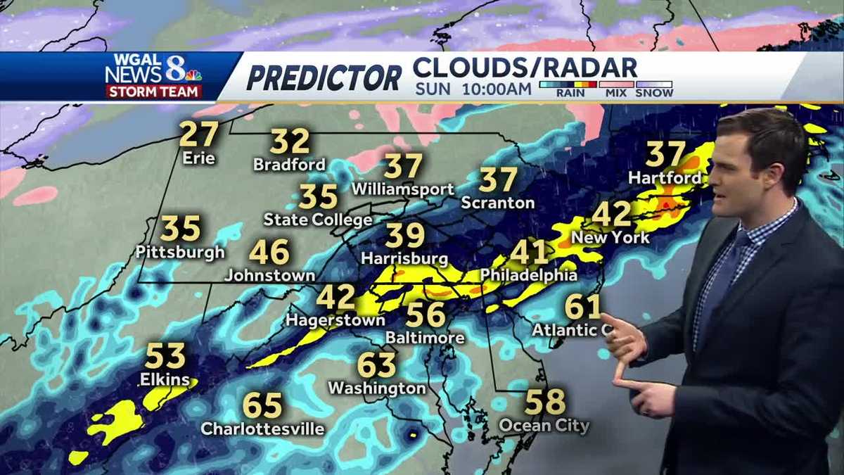 Heavy rain possible this weekend