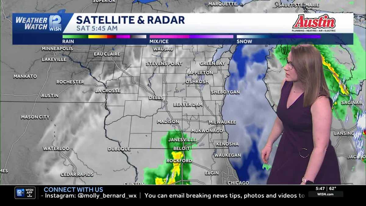 SE Wisconsin Weather: Warm with rounds of rain & storms