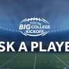 Ever wanted to interview a college football player? Here's your shot