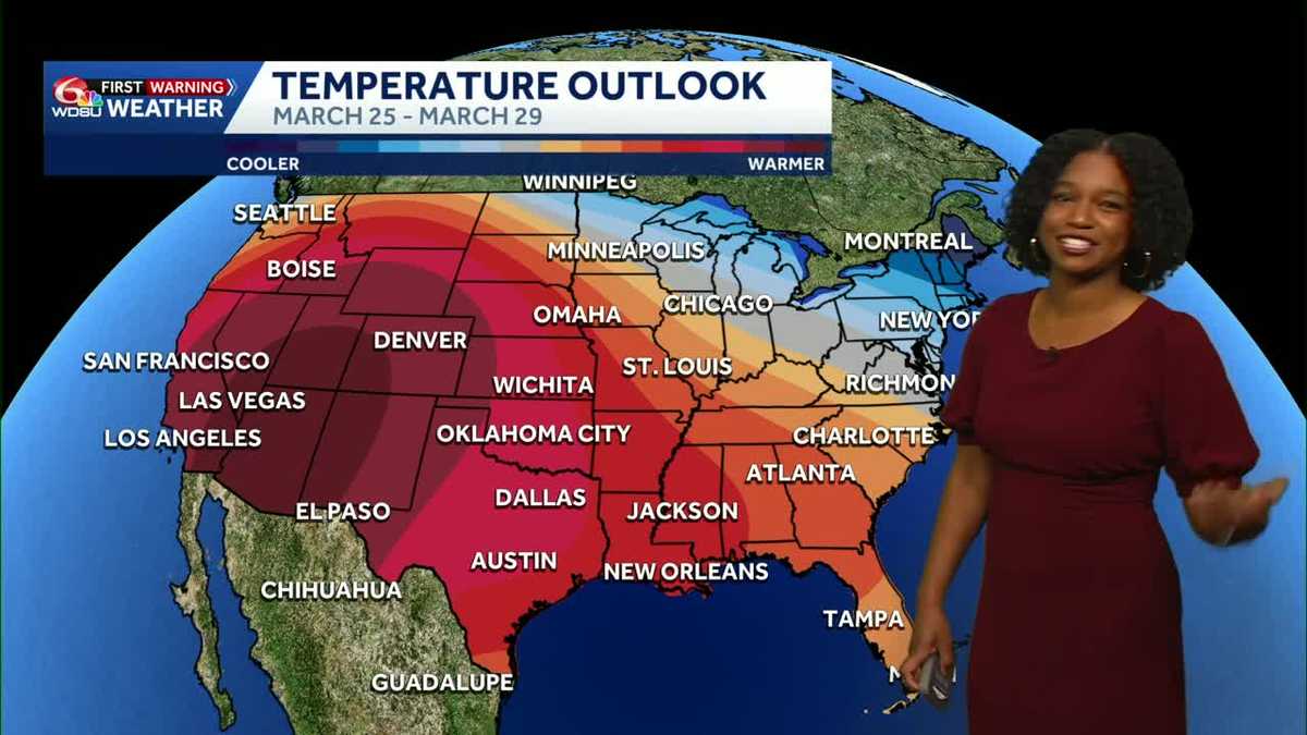 Seasonal Thursday before warming temperatures creep in