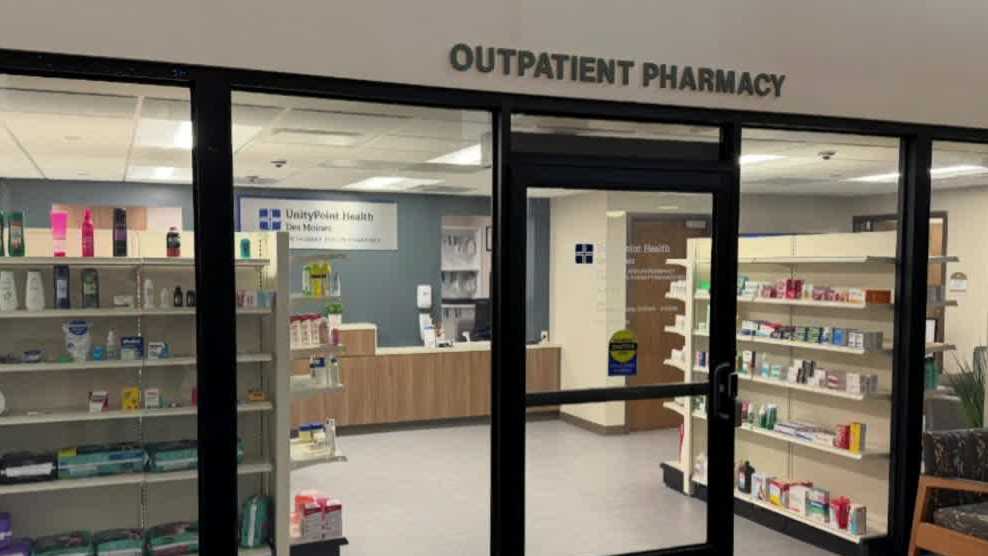 New pharmacy opens at Iowa Methodist Medical Center in Des Moines