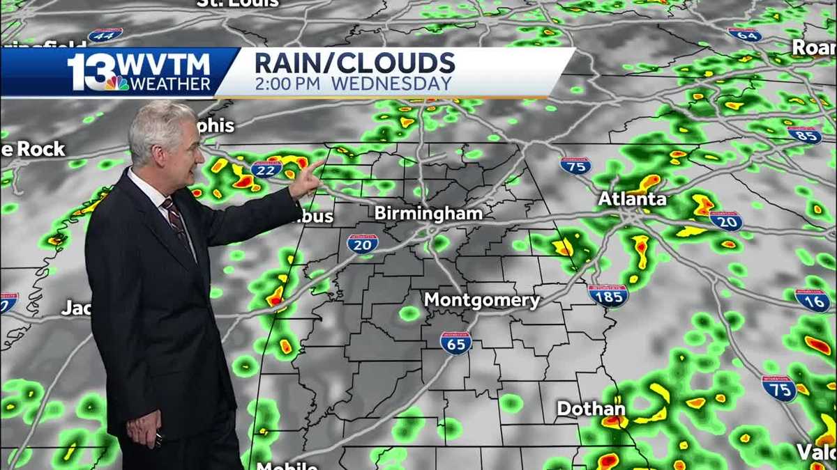 Increasing rain chances the rest of the week