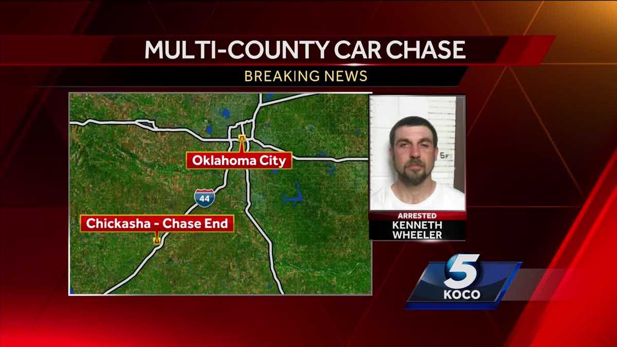 Driver arrested after multi-county chase