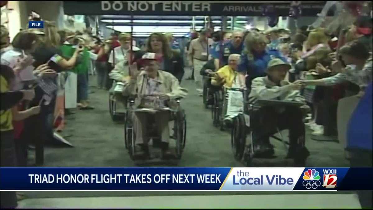 Triad Honor Flight prepares to take off for Veterans Day
