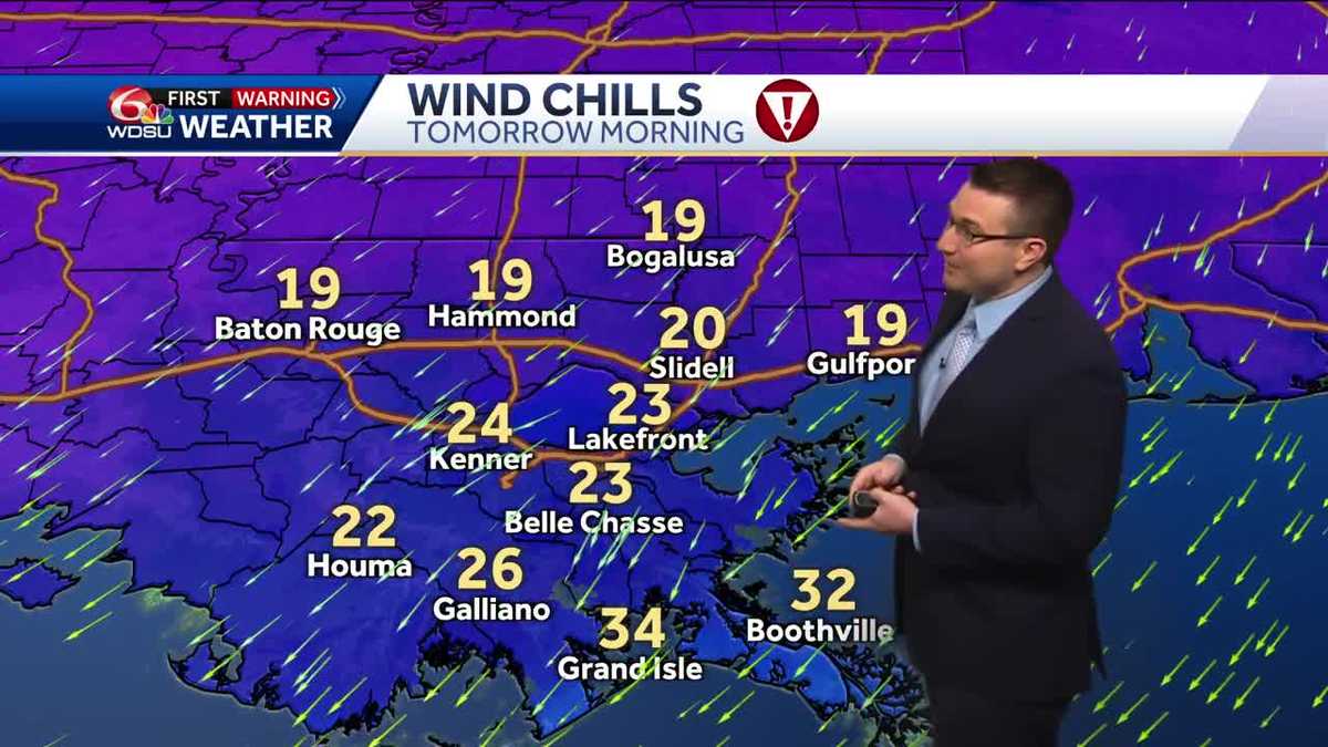 Cold and chilly conditions continue, tracking rain Sunday