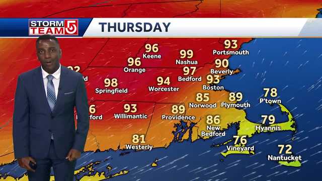 Video: 'Unbearable'; Potential heat wave for Mass. next week