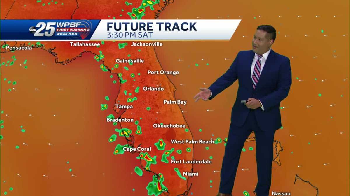 Back to normal rain chances across South Florida