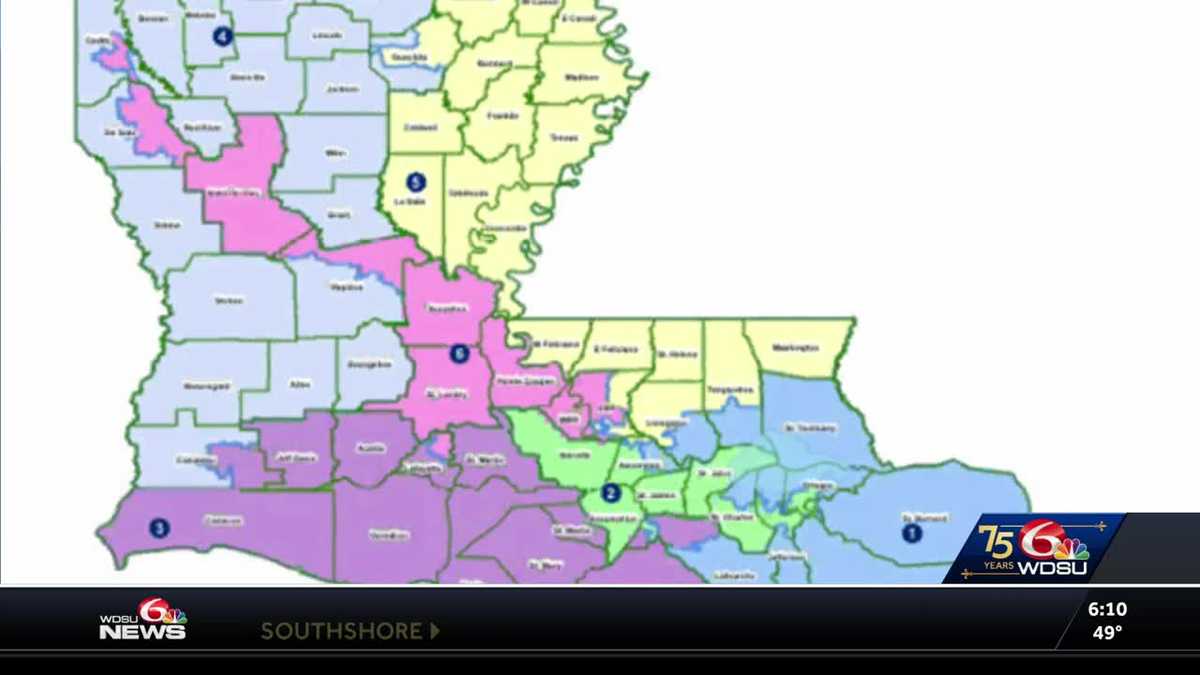 Louisiana congressional advances to house