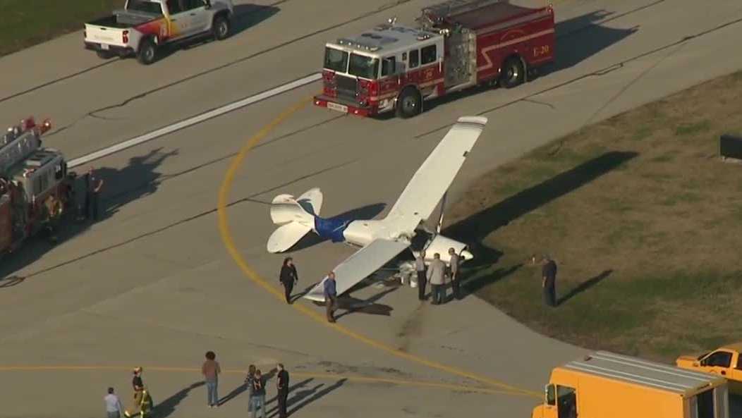 Pilot makes crash landing at Bowman Field