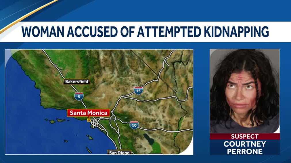 Woman accused of trying to kidnap kid in Santa Monica, California