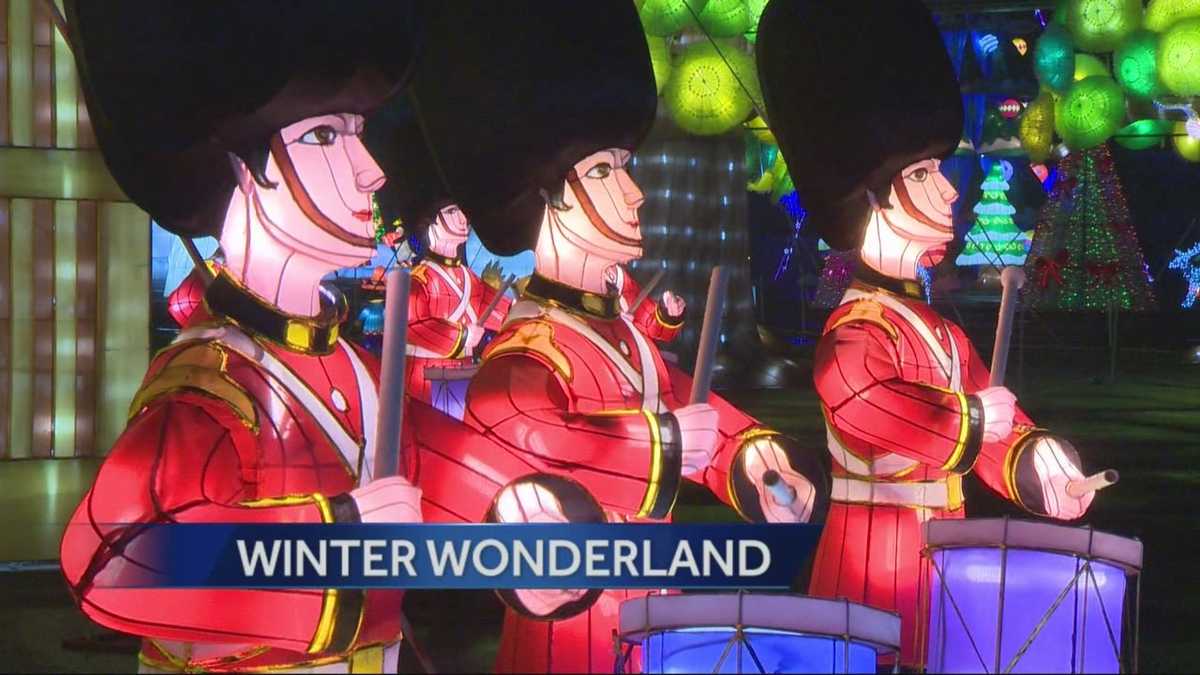 Holiday festival of lights takes you around the world