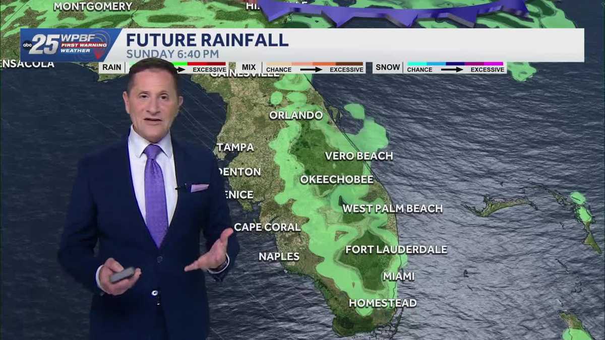 Rain increasing as we head into the weekend