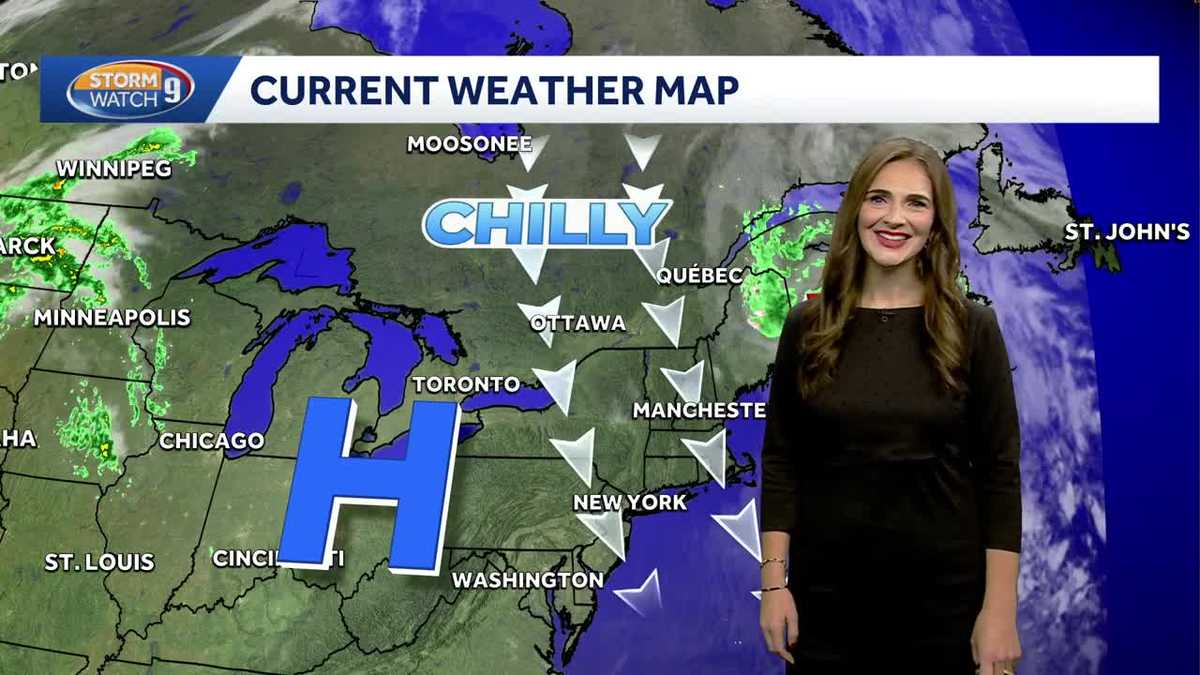 Video: Chilly day before warmer weather moves into New Hampshire
