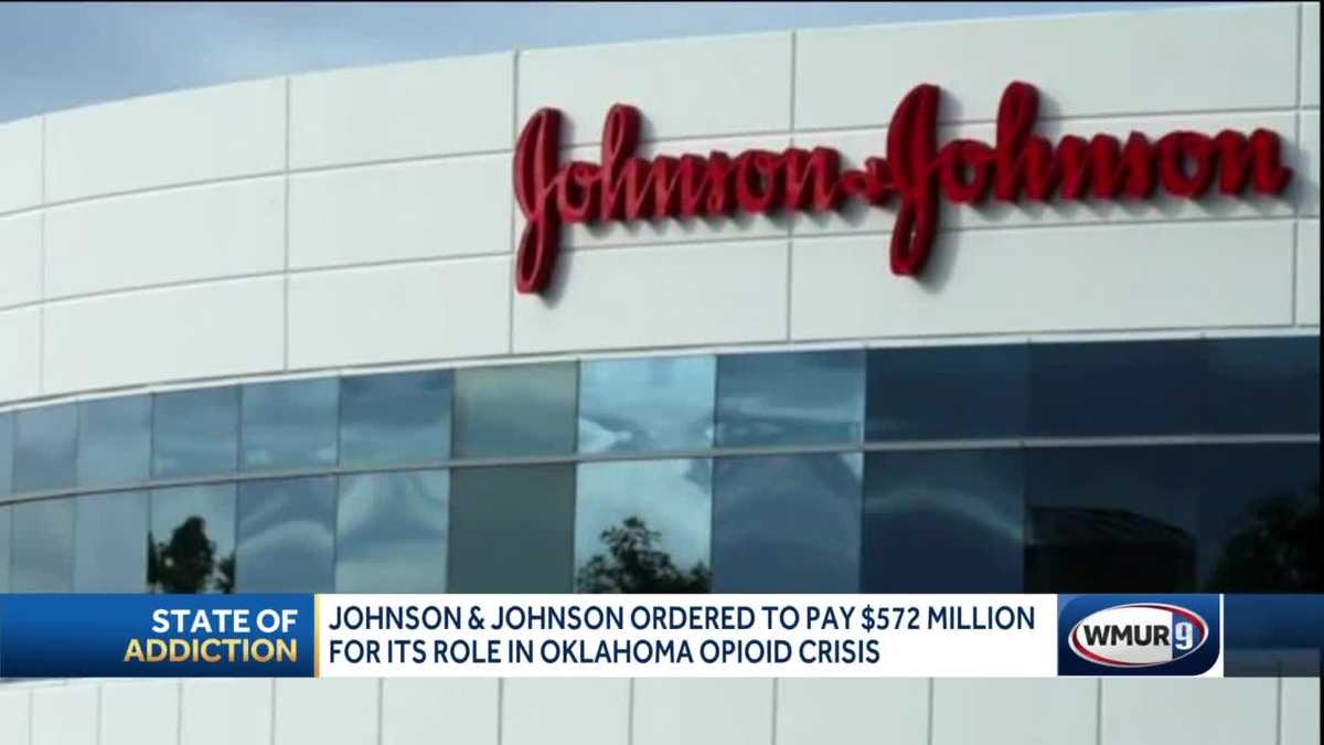 Johnson & Johnson ordered to pay for its role in OK opioid crisis