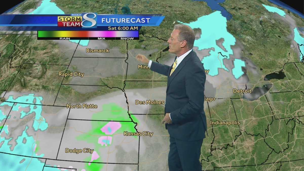 KCCI 8 video weather forecast
