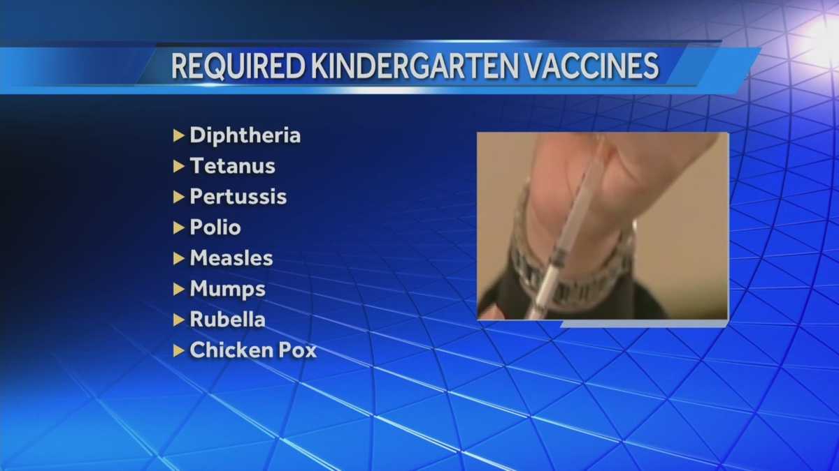 New required kindergarten vaccines in NC