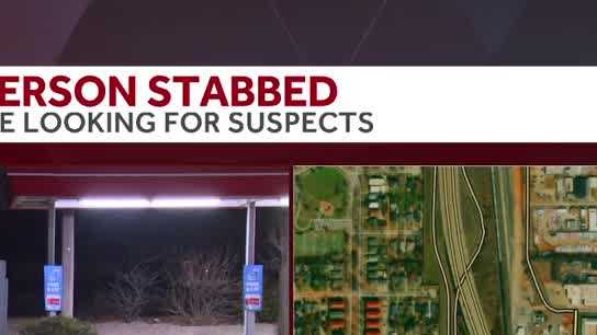 Suspect remains at large after stabbing near northeast Oklahoma City business