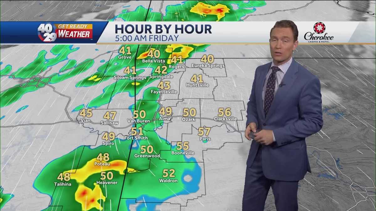 Wintry mix possible tomorrow evening
