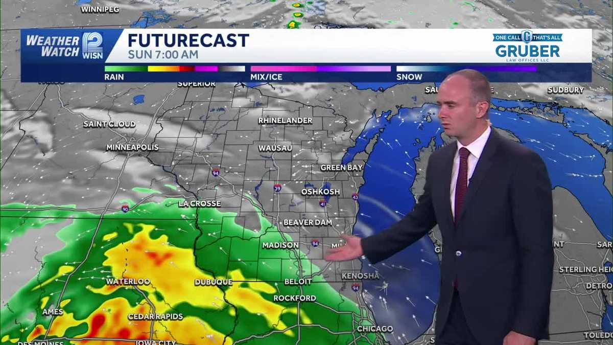 Weather: Showers For Father's Day