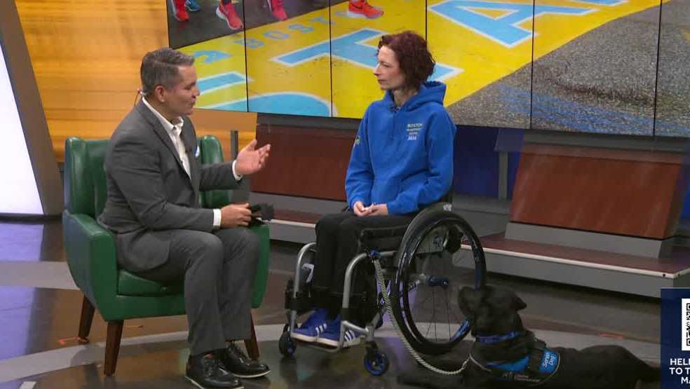 Northern California athlete, her service dog, prepare for Boston Marathon