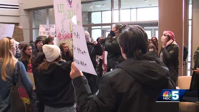 UVM students hold 'die-in' during rally against hate following triple shooting in Burlington - Vimarsana News