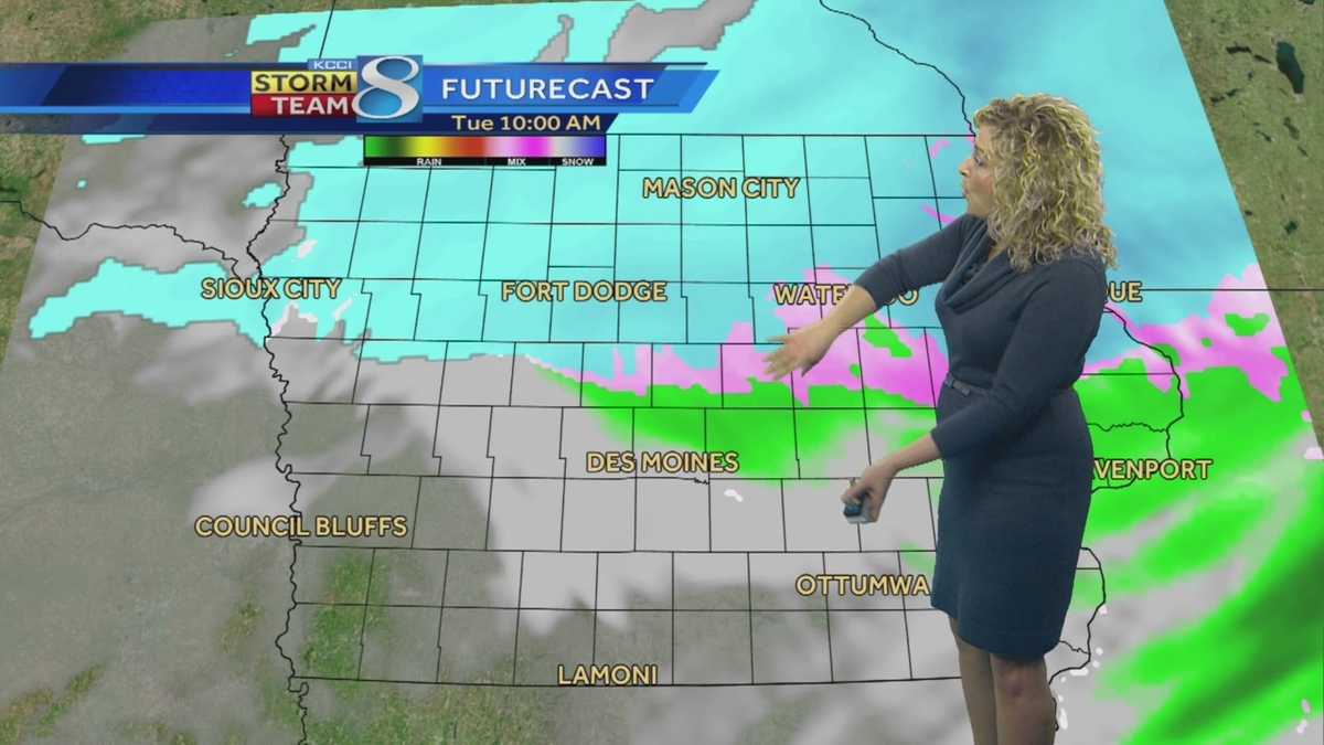KCCI noon weather forecast