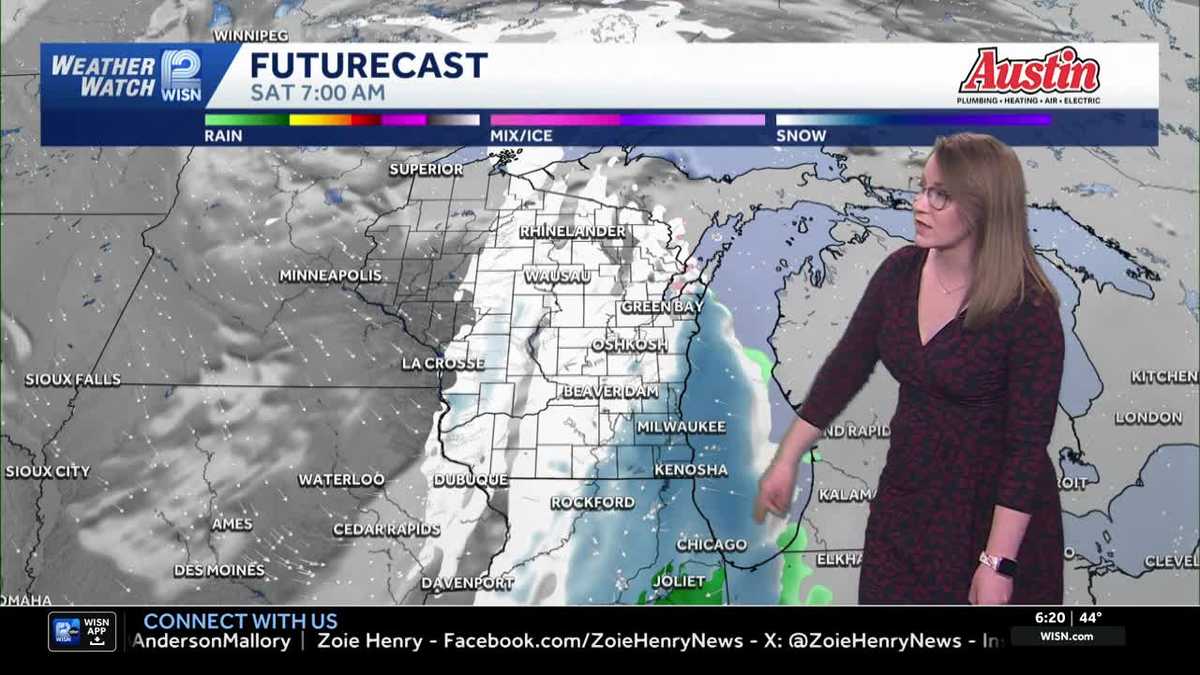 Saturday Snow in SE Wisconsin