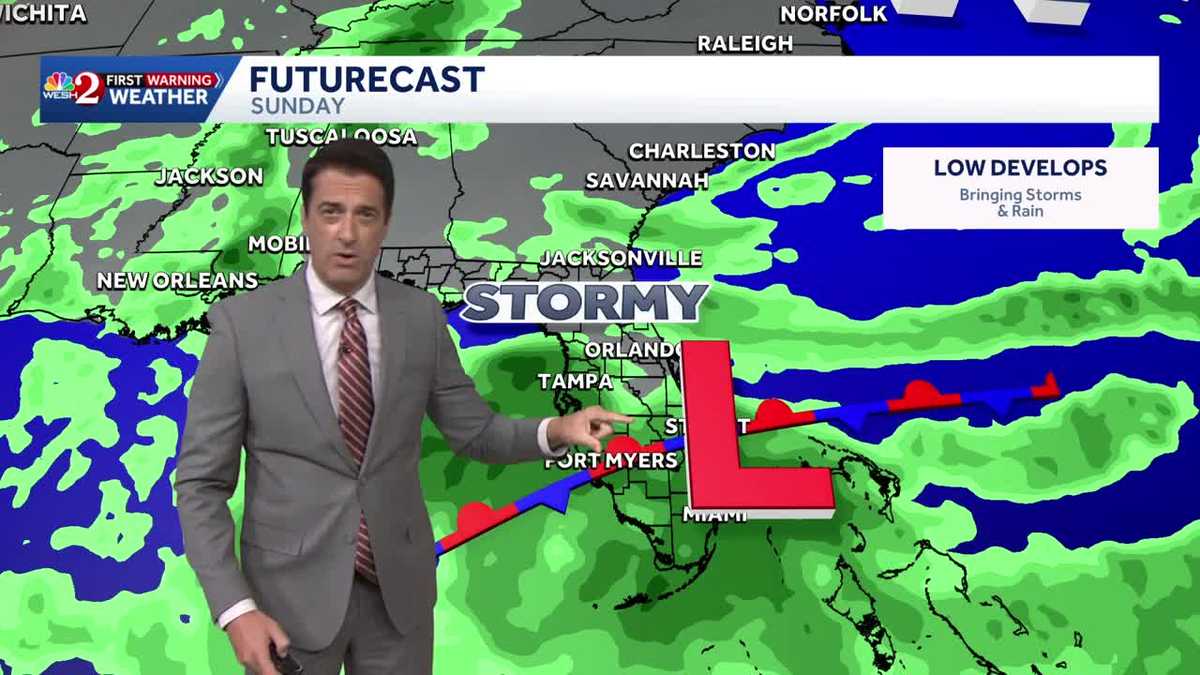 Surf and seas to stay elevated with higher rain chances late weekend! 10.29.2026