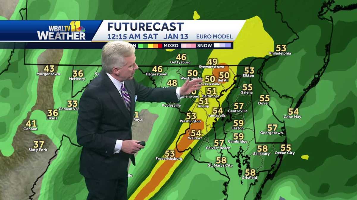 When to expect heavy rain and strong winds