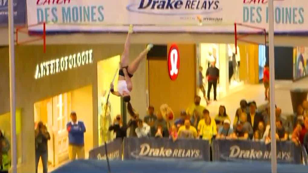 Drake Relays: Pole vaulting returns to Jordan Creek Mall in 2026 - KCCI