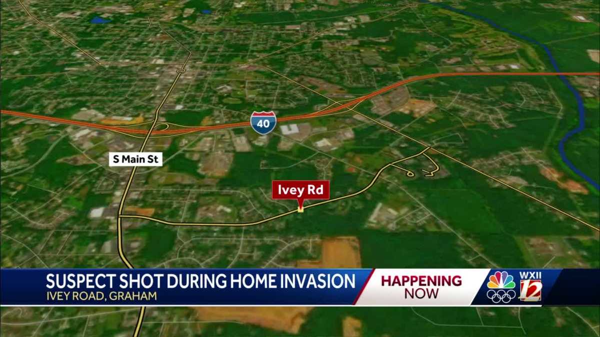 Graham: One suspect shot, one on the run after home invasion