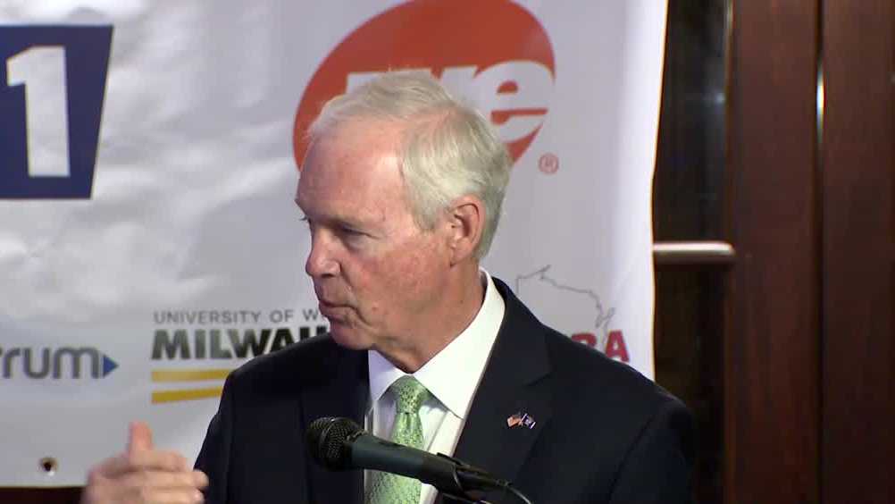 Sen. Johnson set to take on President Trump over spending bill - WISN