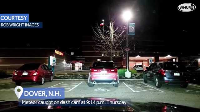 NH fireballs: Videos show meteors streaking across sky - Vimarsana News