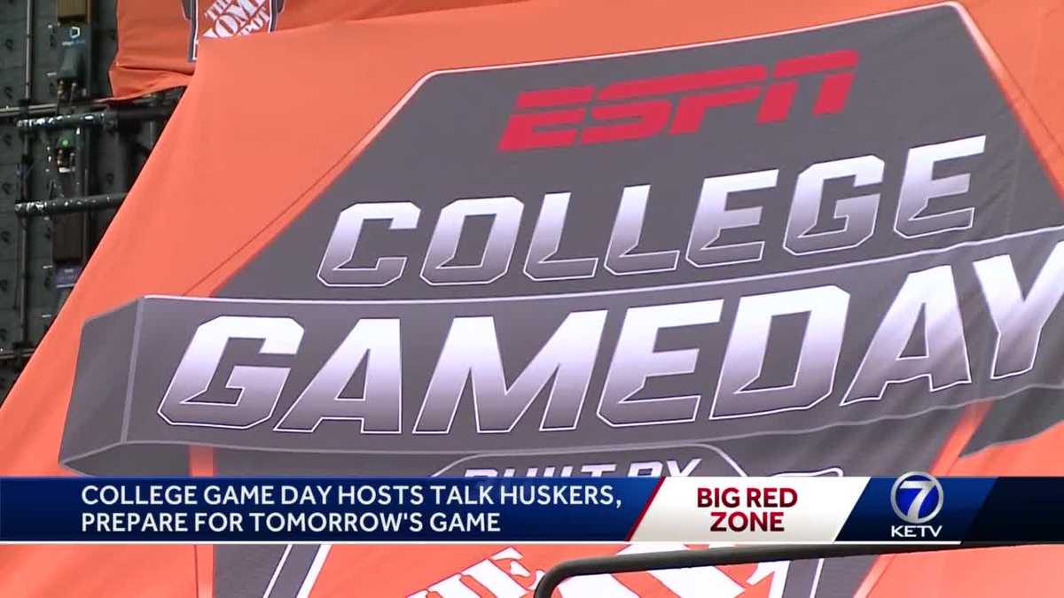 ESPN College GameDay hosts talk Huskers and preparations for game