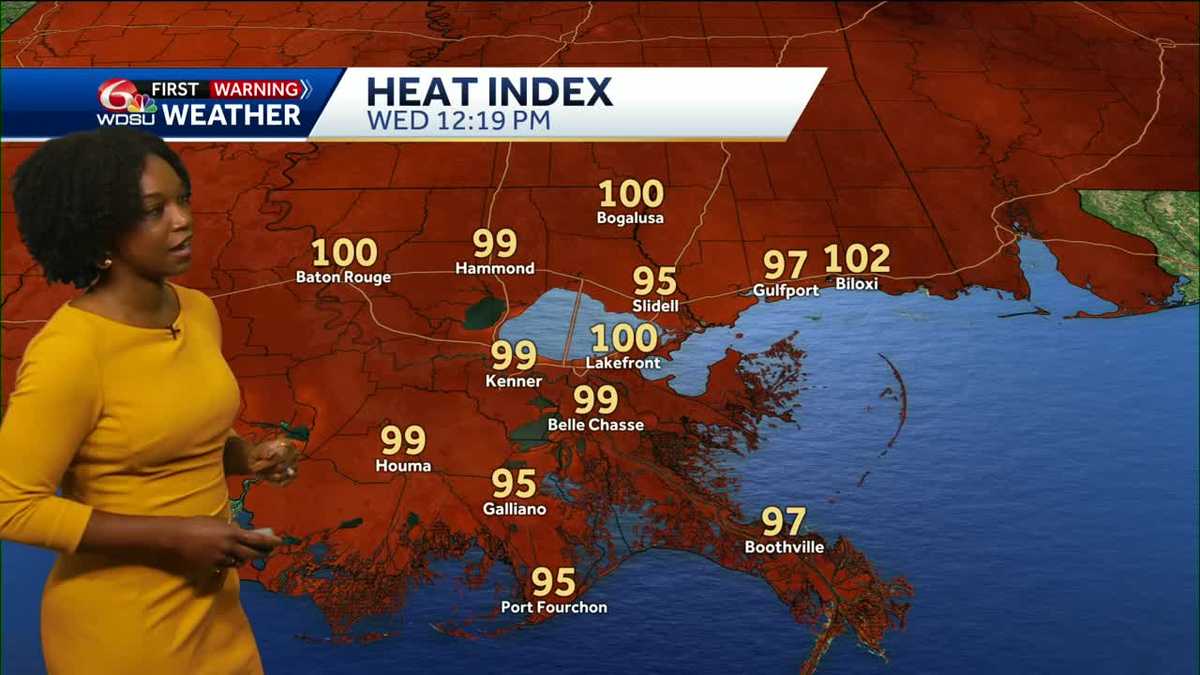 Heat Advisory and Storm Chances | Impact Day for New Orleans