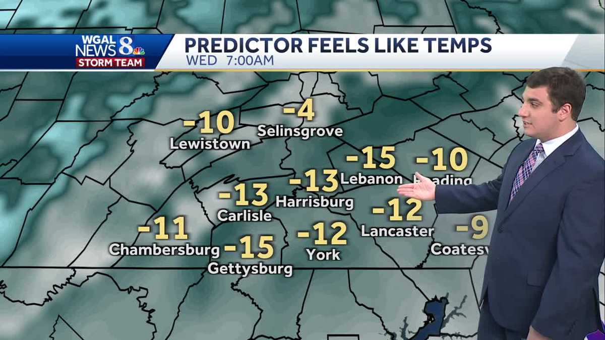 IMPACT: Frigid Tuesday; Below-Zero Wind Chills Continue Tuesday Night