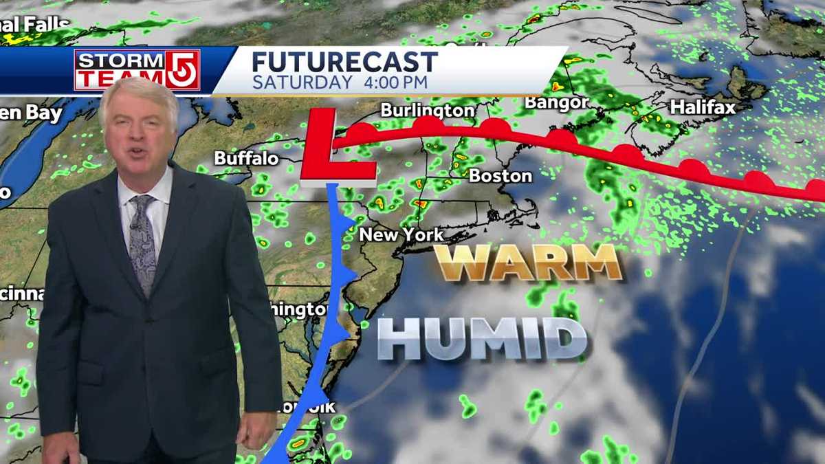 Video: When rain will have greatest impact on weekend plans