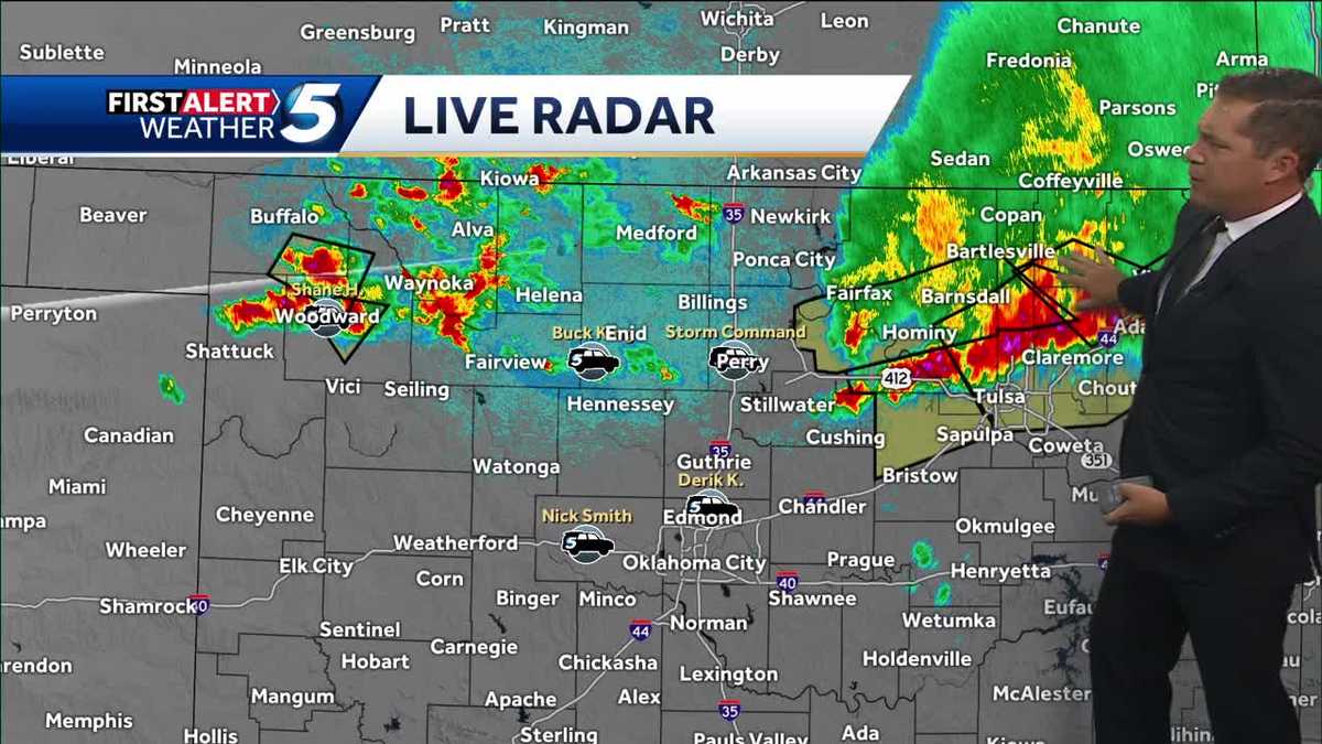 Oklahoma could see damaging wind, flooding Friday night - KOCO