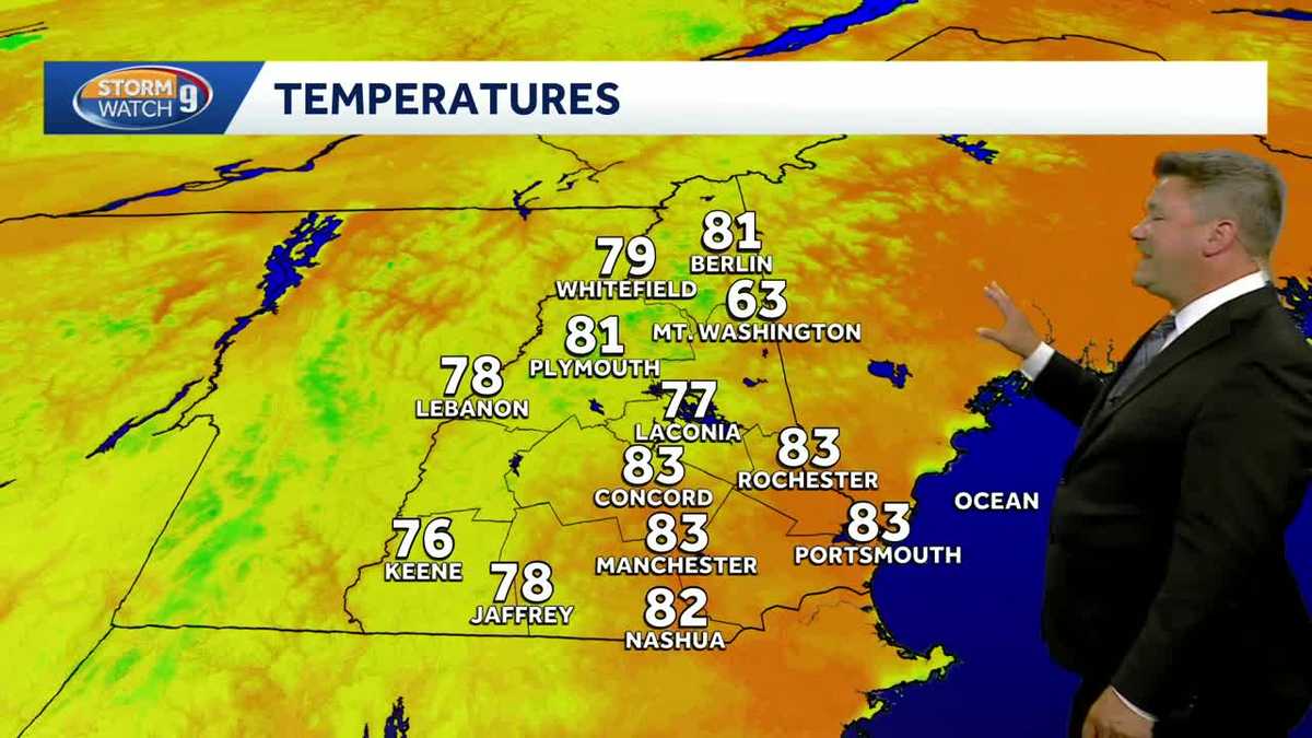 Warming trend continues in New Hampshire