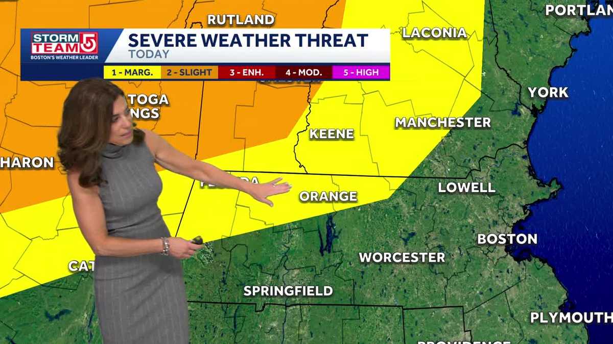 Video: Warm Thursday, weekend rain, cooler next week